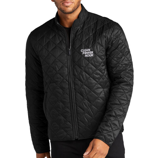 Clean Power Consulting Group Embroidered - Quilted Full Zip Jacket Thumbnail