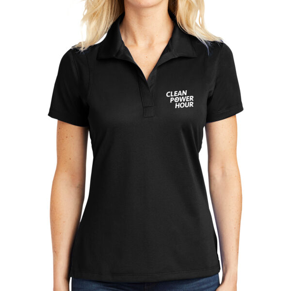 Clean Power Consulting Group Printed - Ladies Micropique Sport Wick ® Polo Thumbnail
