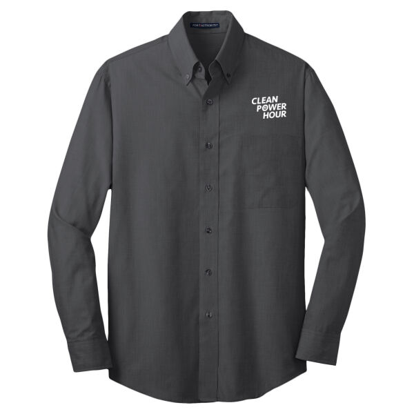 Clean Power Consulting Group Printed - Crosshatch Easy Care Shirt Thumbnail