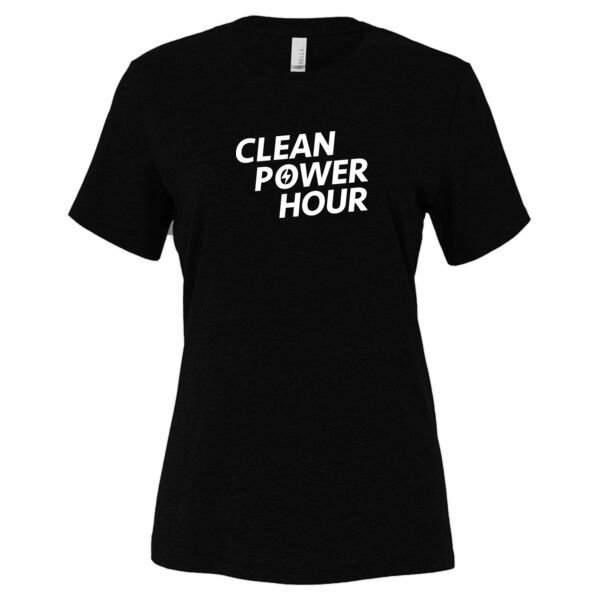 Clean Power Consulting Group Printed - Women’s Relaxed Fit Heather CVC Tee Thumbnail