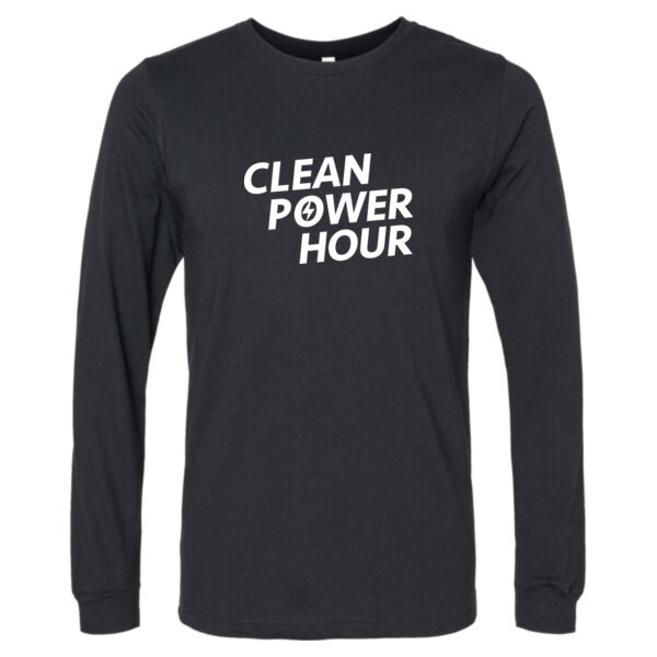 Clean Power Consulting Group Printed - Unisex Heather CVC Long Sleeve Tee Thumbnail