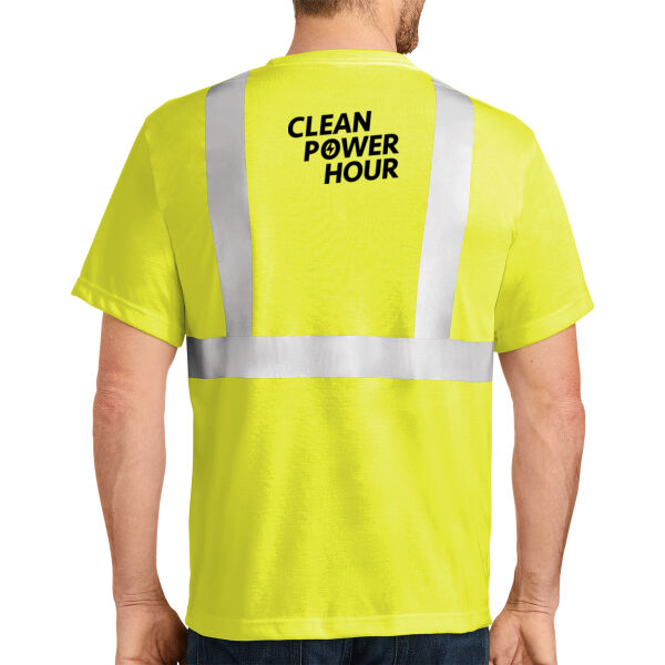 Clean Power Consulting Group Printed - Ansi 107 Class 2 Safety T Shirt Thumbnail